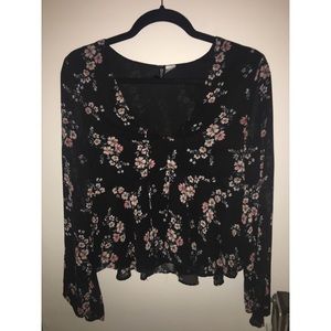 Floral H&M blouse
